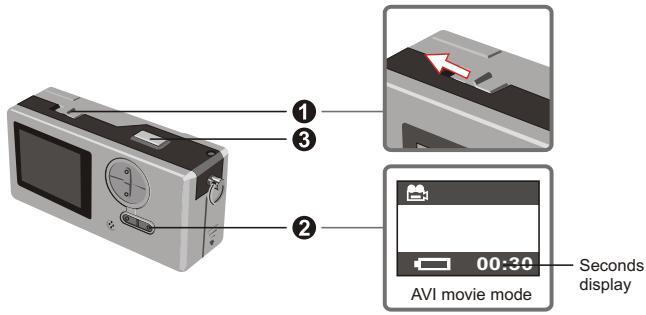 MEDION DIGITAL CAMERA MD 7466 - Recording AVI movies - 1