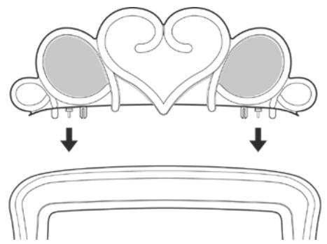 MEDION DISNEY TV PRINCESS MD 3723 - Montaje del altovoz - 1