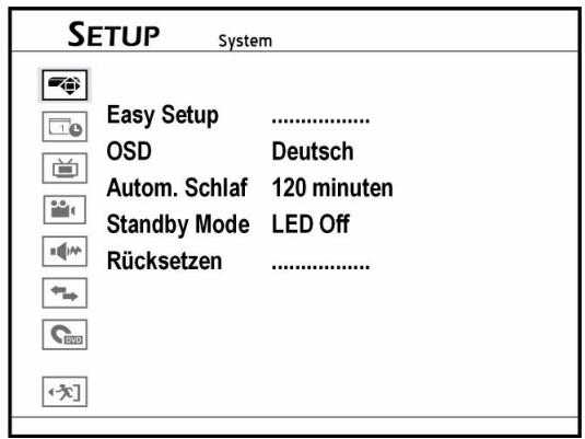 MEDION DVD RECORDER MD 82000 - Setup aufrufen - 1