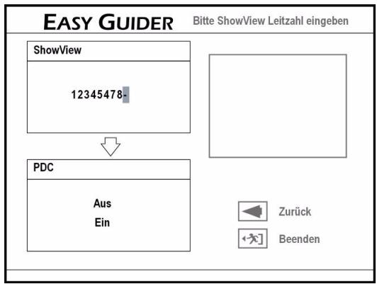 MEDION DVD RECORDER MD 82000 - Aufnahme mit ShowView - 1