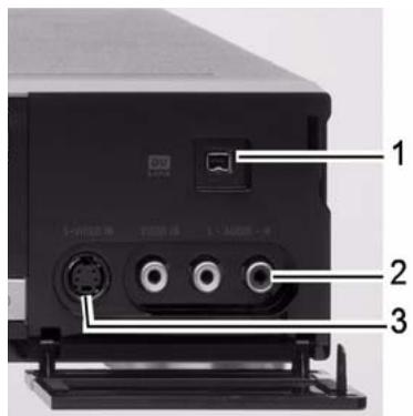 MEDION DVD RECORDER MD 82000 - Portesul lato anteriore - 1
