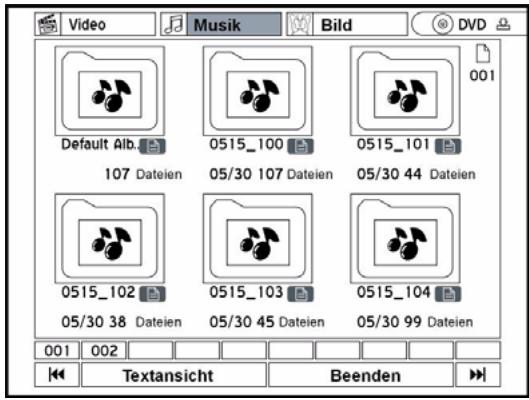 MEDION DVD RECORDER MD 82000 - Lecture de fichiers média (Védo/Musique/ Image) - 2