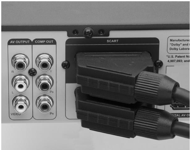 MEDION DVD RECORDER MD 82000 - Weitere Anschlüsse an SCART-IN - 1