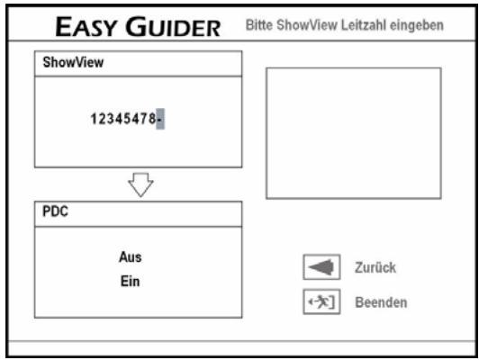MEDION DVD RECORDER MD 82000 - Registrazione con ShowView - 1