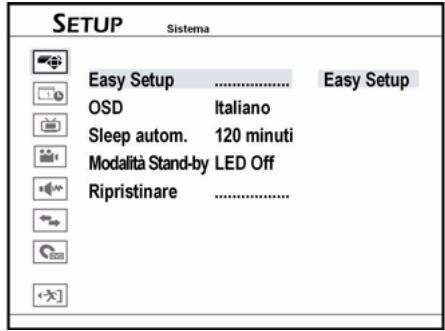 MEDION DVD RECORDER MD 82000 - Menu Easy Setup - 1