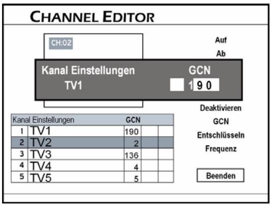 MEDION DVD RECORDER MD 82000 - Impostazioni GCN per ilsystemadi programmazione Show View - 2