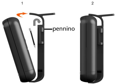 MEDION E3212 M10 MD 96740 - Fissaggio del sistema di navigazione - 1