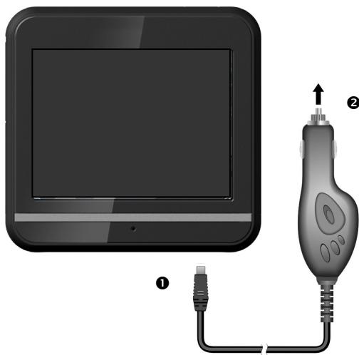 MEDION E3212 M10 MD 96740 - Autoadapter anschließen - 1