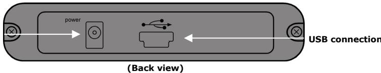MEDION EXTERNAL USB HARDDISK MD 90069 - Connecting the cables - 1