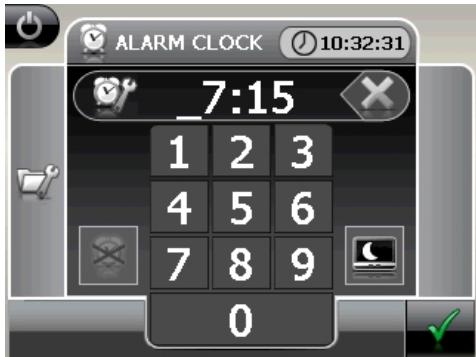MEDION GOPAL-E3210-M10-MD-96310 - Obsługa programu Alarm Clock - 1