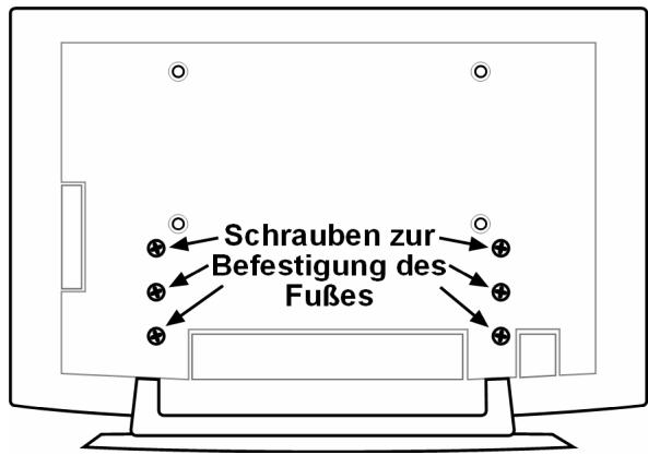 MEDION LCD TV MD 32532 - Fuß abnehmen - 1