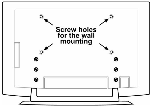 MEDION LCD TV MD 32532 - Removing the base - 1
