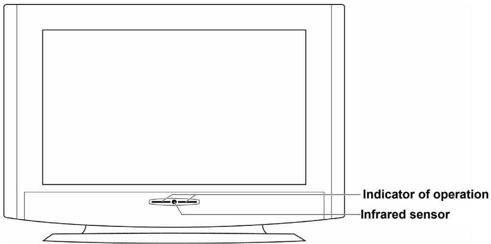 MEDION LCD TV MD 32532 - Front view - 1