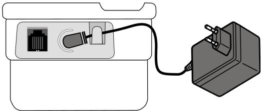 MEDION MD 81877 - Caricare l'accumulatore del Telefono cordless nella base - 2