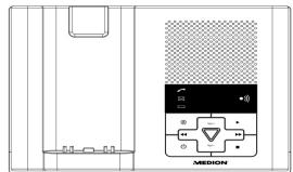 MEDION MD 81877 - Rimuovere l'imballaggio del Telefono - 2