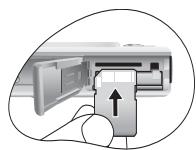 MEDION MD 85472 - Inserting and Removing an SD Memory Card - 1