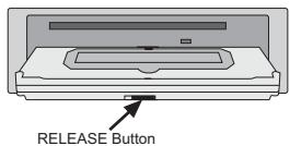 MEDION RDS CAR RADIO MD 41550 - DETACHING AND ATTACHING THE OPERATING PANEL - 2