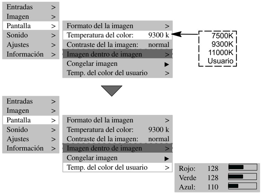 MEDION TFT DISPLAY MD 40830 - TEMPERATURA DE COLOR - 1