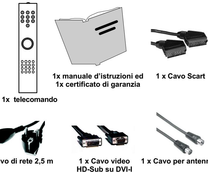 MEDION TFT DISPLAY MD 40830 - Dotazione - 2