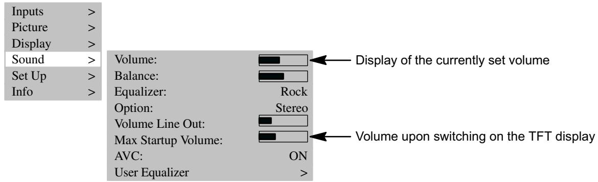 MEDION TFT DISPLAY MD 40830 - SETTING THE VOLUME - 1