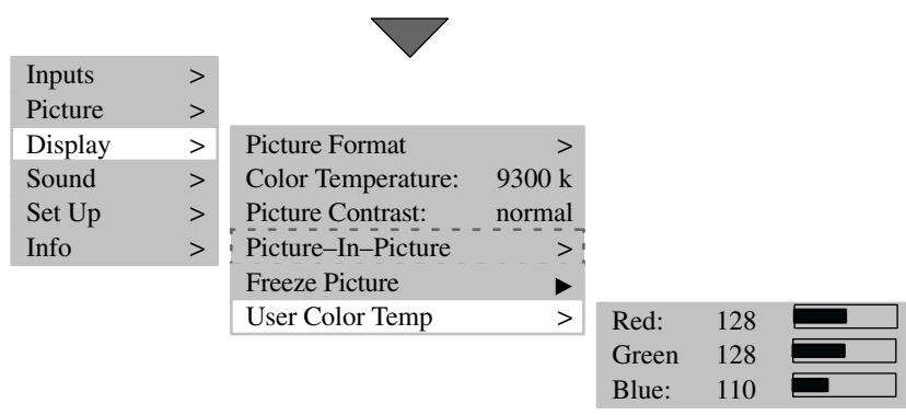 MEDION TFT DISPLAY MD 40830 - COLOR TEMPERATURE - 2