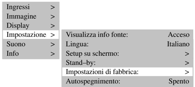 MEDION TFT DISPLAY MD 40830 - RIPRISTINO DELLE IMPOSTAZIONI ORIGINALI - 1