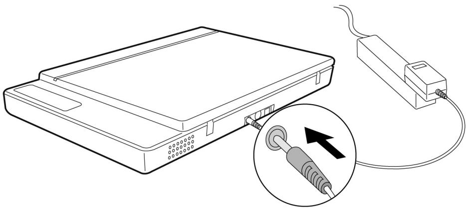 MEDION USB 2.0 FLATBED SCANNER MD 90093 - Raccordement à l'alimentation - 1