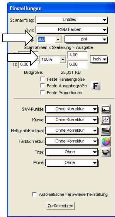 MEDION USB 2.0 FLATBED SCANNER MD 90093 - Otteneri migliorari risultati usingo il dispositivo TA - 3