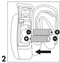 MEDION MD 15172 - Batterien einlagen - 2