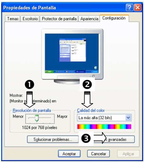 MEDION MD 20120 - Windows XP: Propietades de pantalla - 1
