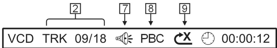 MEDION MD 82339 - Afspeelinformatie opropen - 7