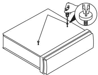 MEDION MD 82339 - Installation du support de montage - 1