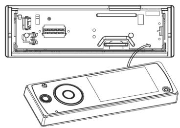 MEDION MD 82339 - Bedienteil einsetzen - 1