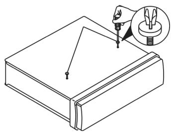 MEDION MD 82339 - Inbouwframe monteren - 1