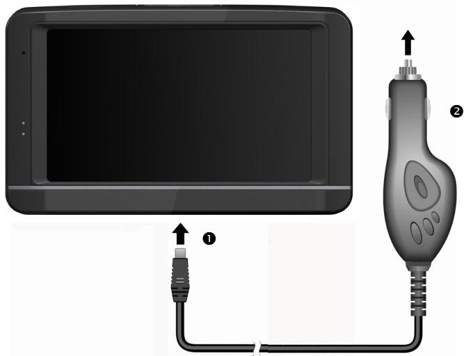 MEDION MD 97220 - L'adaptateur de voiture - 1