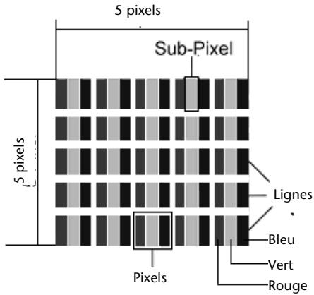 MEDION AKOYA P6624 MD 98390 - Composition des pixels: - 1