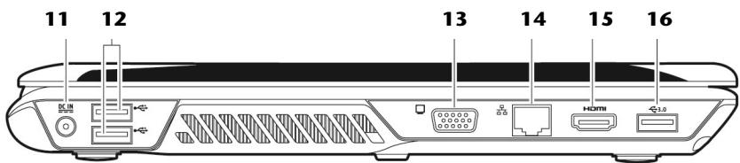 MEDION AKOYA P6624 MD 98390 - Côté gauche - 1
