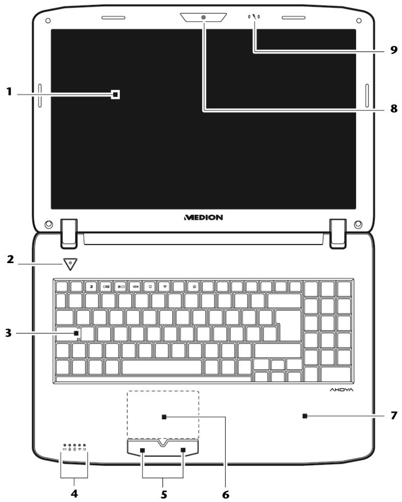 MEDION AKOYA P6624 MD 98390 - Ordinateur ouvert - 1