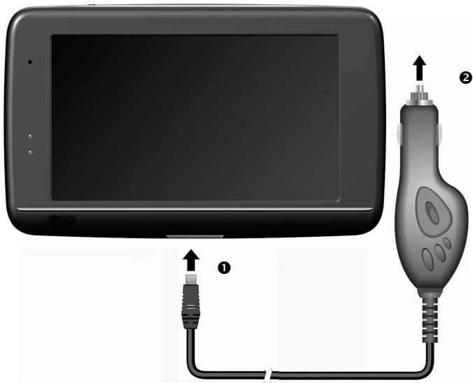MEDION AKOYA S5611 MD 97248 - L'adaptateur de voiture - 1