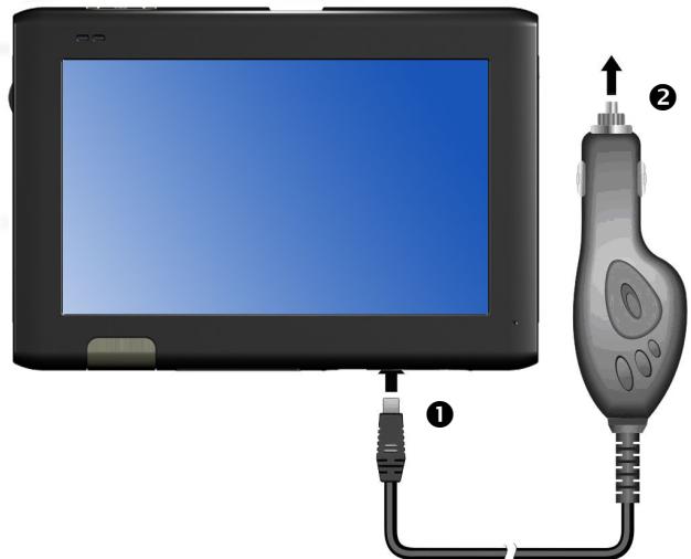 MEDION GOPAL-P5235-M20-MD-97062 - Stromversorgung über Autoadapter - 1