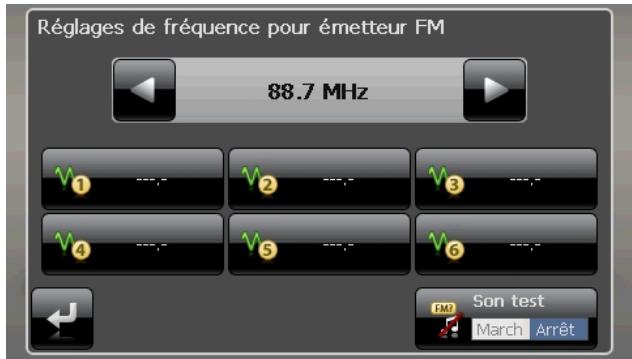 MEDION GOPAL-P5235-M20-MD-97062 - Choix de la fréquence - 1