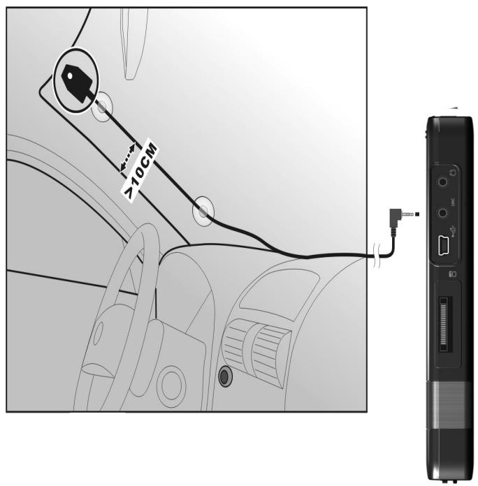 MEDION GOPAL-P5435-M10-MD-97509 - Anschluss einer externen Wurfantenne (optional) - 1