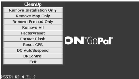 MEDION GOPAL-P5435-M10-MD-97509 - De CleanUp-functie bevat 10 opties: - 1