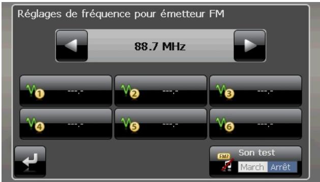 MEDION GOPAL-P5435-M10-MD-97509 - Choix de la fréquence - 1