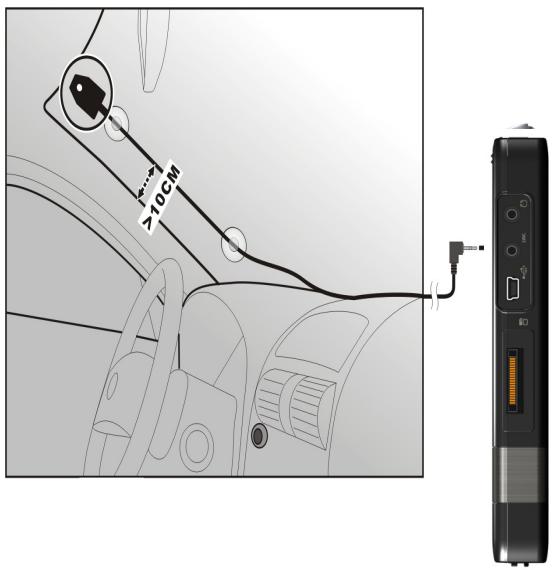 MEDION GOPAL-P5435-M10-MD-97509 - Raccorder une antennne FM externe (en option) - 1