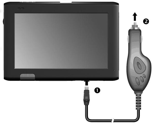 MEDION GOPAL-P5435-M10-MD-97509 - Stromversorgung über Autoadapter - 1