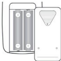 MEDION LIFE E69168 MD 83447 - Batterien in die Fernbedienung einlagen - 1