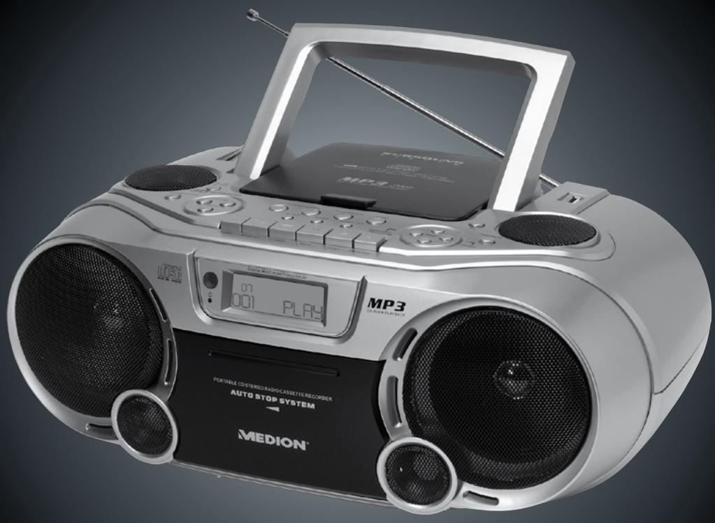 MEDION LIFE P66026 MD 82853 - Radioregistratore stereo MP3/CD - 1