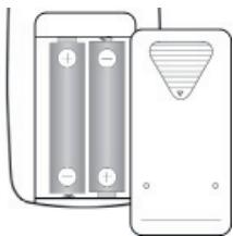 MEDION LIFE P69044 MD 83821 - Batterien in die Fernbedienung einlegen - 1