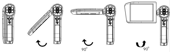 MEDION LIFE X47015 MD 86461 - Camcorder in- en uitschakelen - 1